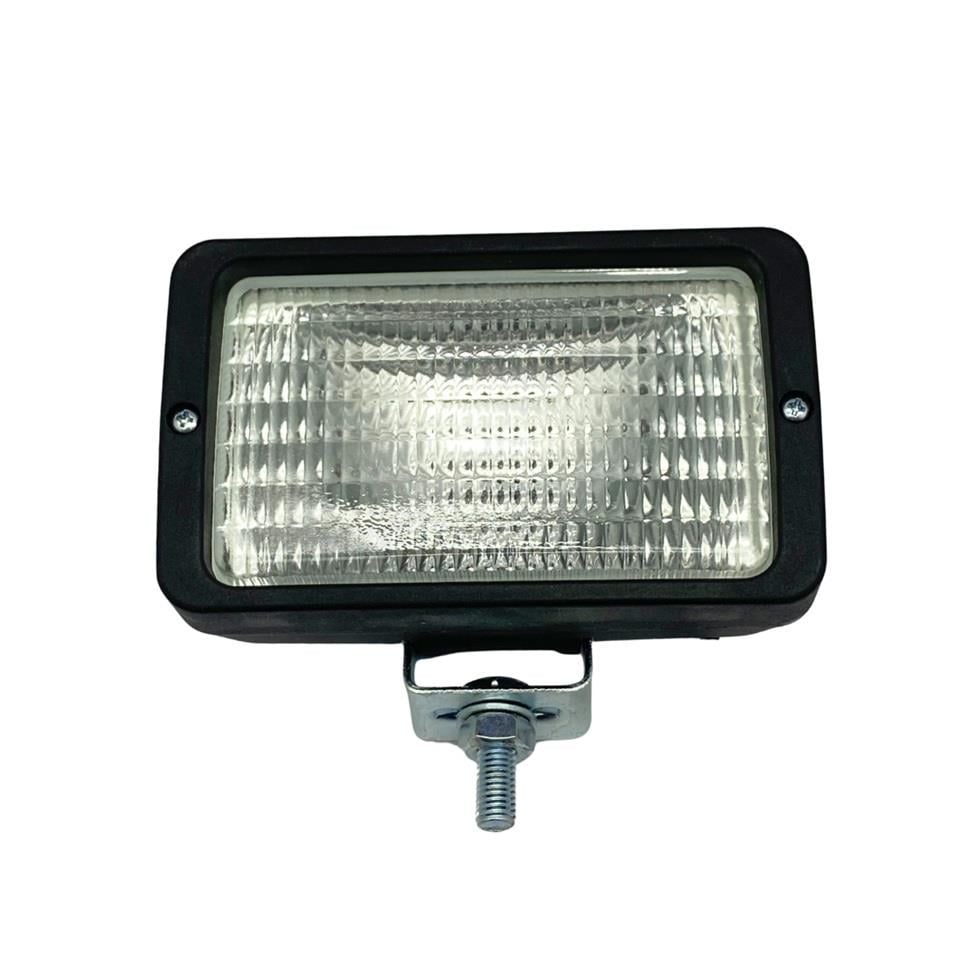 ÇALIŞMA LAMBASI-FARI PLS (DİKDÖRTGEN BUZLU CAM) (H3 AMPULSÜZ) (152*90 MM) FORKLİFT-İŞ MAKİNASI SAĞ
