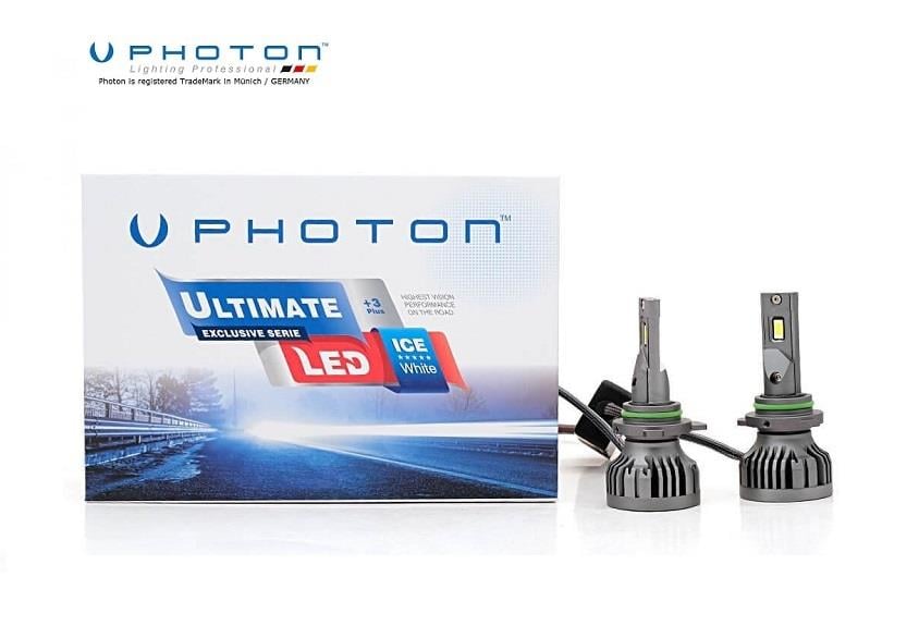 PHOTON 12V HIR2 CSP LED XENON FAR AMPUL SETİ 6000K 9500 LÜMEN (9012) CANBUS
