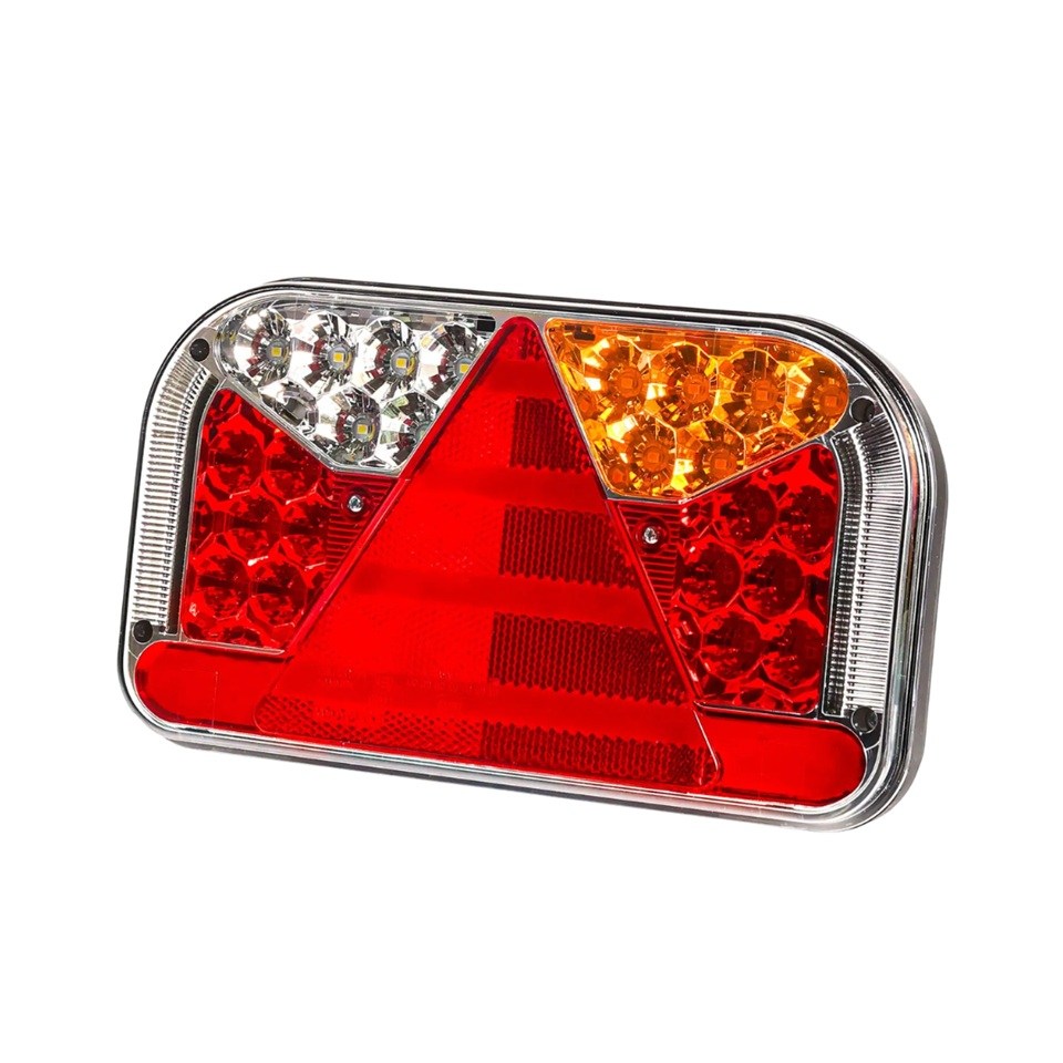 FRISTOM 10V-30V STOP LAMBASI (NEON LEDLİ) (6 FONKSİYONLU) (241*140*44 MM) E9