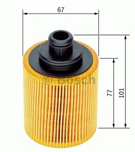 BOSCH YAĞ FİLTRESİ FIAT 1.3 MULTIJET-OPEL 1.3 CDTI