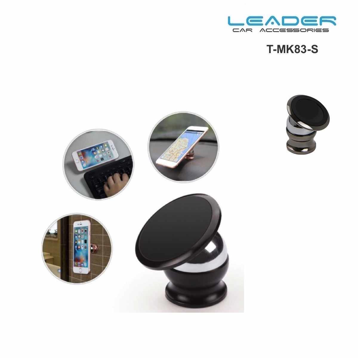 TELEFON TUTUCU (MIKNATISLI) SİYAH