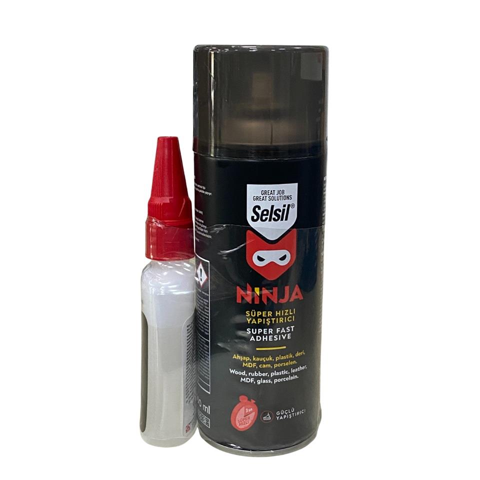 SELSIL SÜPER HIZLI YAPIŞTIRICI SPREY 100 GR/400 ML