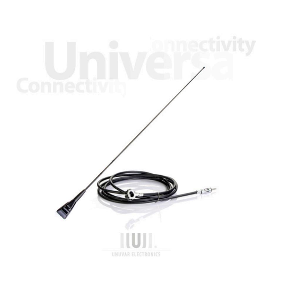 ÜNÜVAR ANTEN KOMPLE (ÇUBUĞU+TABANI+KABLOSU) RENAULT R9/R11/R12/R19/R21