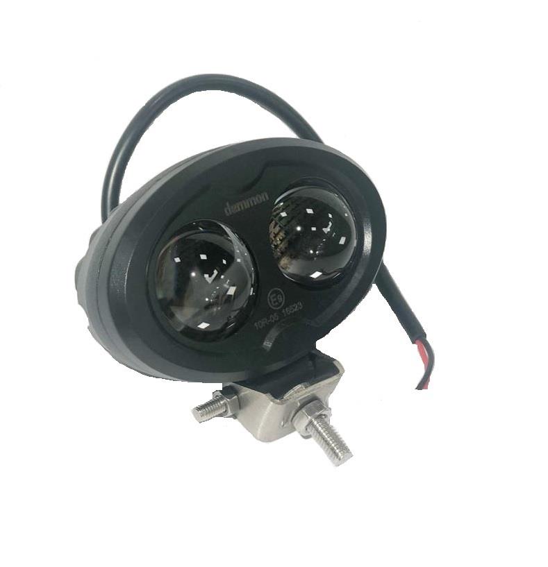 10V-110V CREE LED SPOT LAMBA (MAVİ NOKTA) MERCEKLİ (85*115) (2 X 3W) FORKLİFT