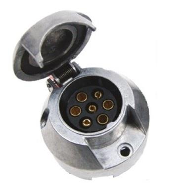 RÖMORK FİŞİ 7'Lİ DİŞİ METAL