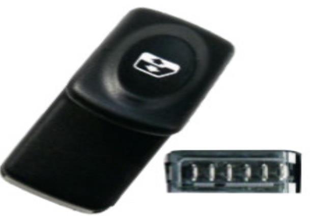 CAM ANAHTARI (6 FİŞ) RENAULT CLIO/MEGANE/KANGOO SİYAH