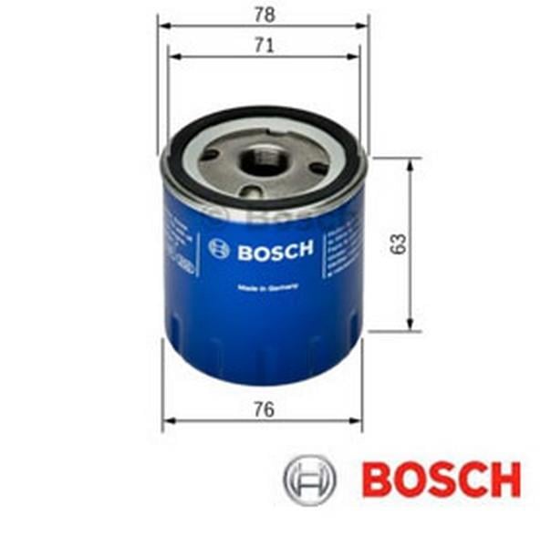 BOSCH YAĞ FİLTRESİ DACIA-RENAULT