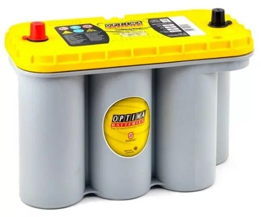 OPTIMA 12V 75 AH AKÜ SARI (YELLOW) (CCA EN 975) (325*165*238) (TERS KUTUP)
