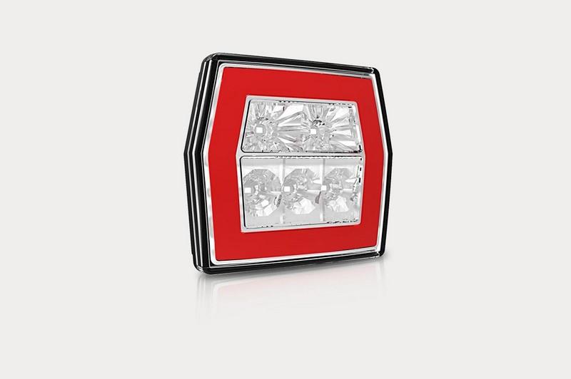 FRISTOM 12V-24V STOP LAMBASI KARE (LEDLİ) (PARK-FREN-SİNYAL) (100*100 MM) E9