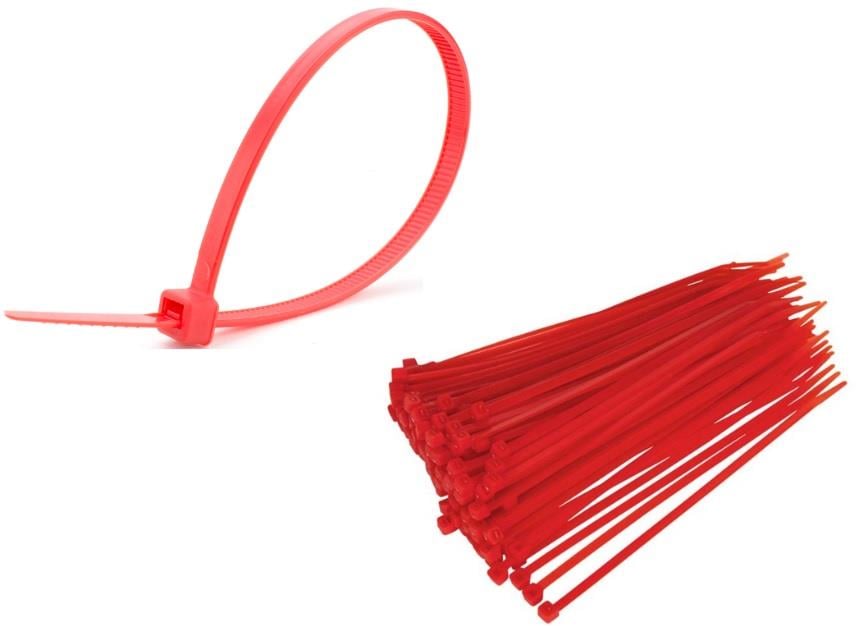 KABLO BAĞI 3.6 X 200 KIRMIZI (100 AD)