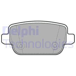 DELPHI ARKA FREN BALATASI FORD-VOLVO 2005 >