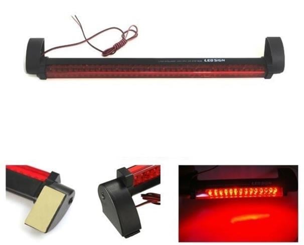 12V ÜÇÜNCÜ STOP LAMBASI (CAM İÇİ) (48 LEDLİ) (340 MM)