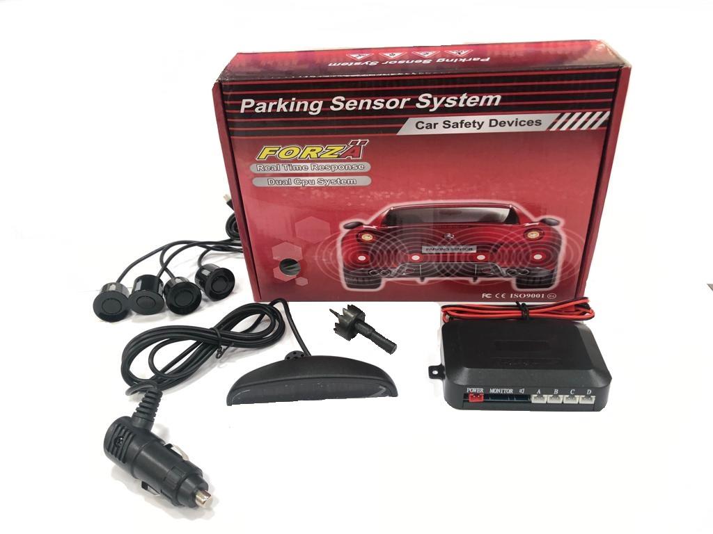 PARK SENSÖRÜ SES İKAZLI+OVAL GÖSTERGELİ (KABLOSUZ) (22 MM) SİYAH