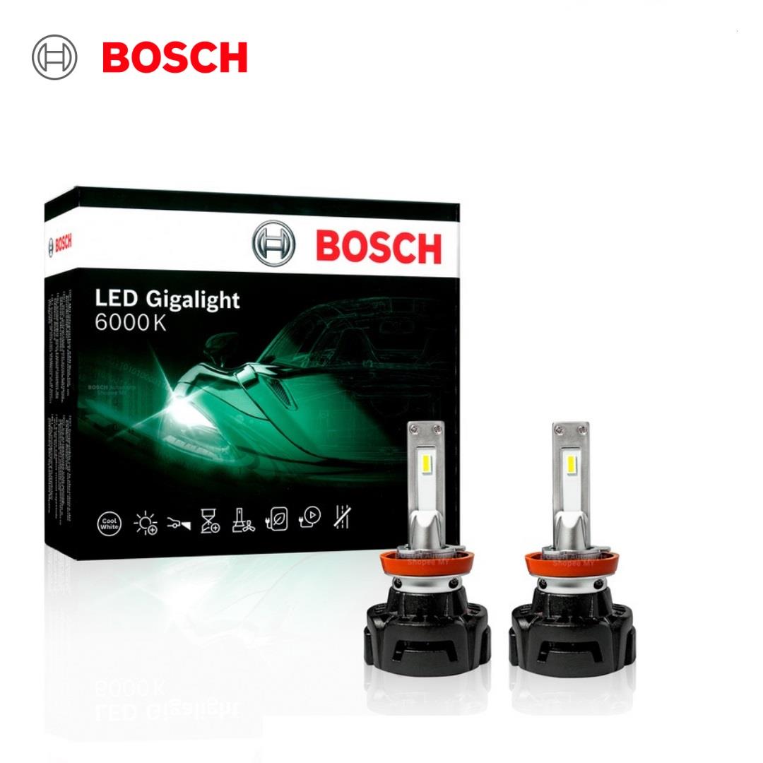BOSCH 12V H11 CSP LED XENON FAR AMPUL SETİ 30W 6000K CANBUS