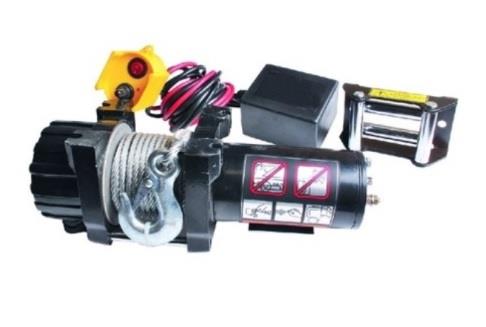 24V ELEKTRİKLİ VINC (HALAT ÇEKME) (907 KG)