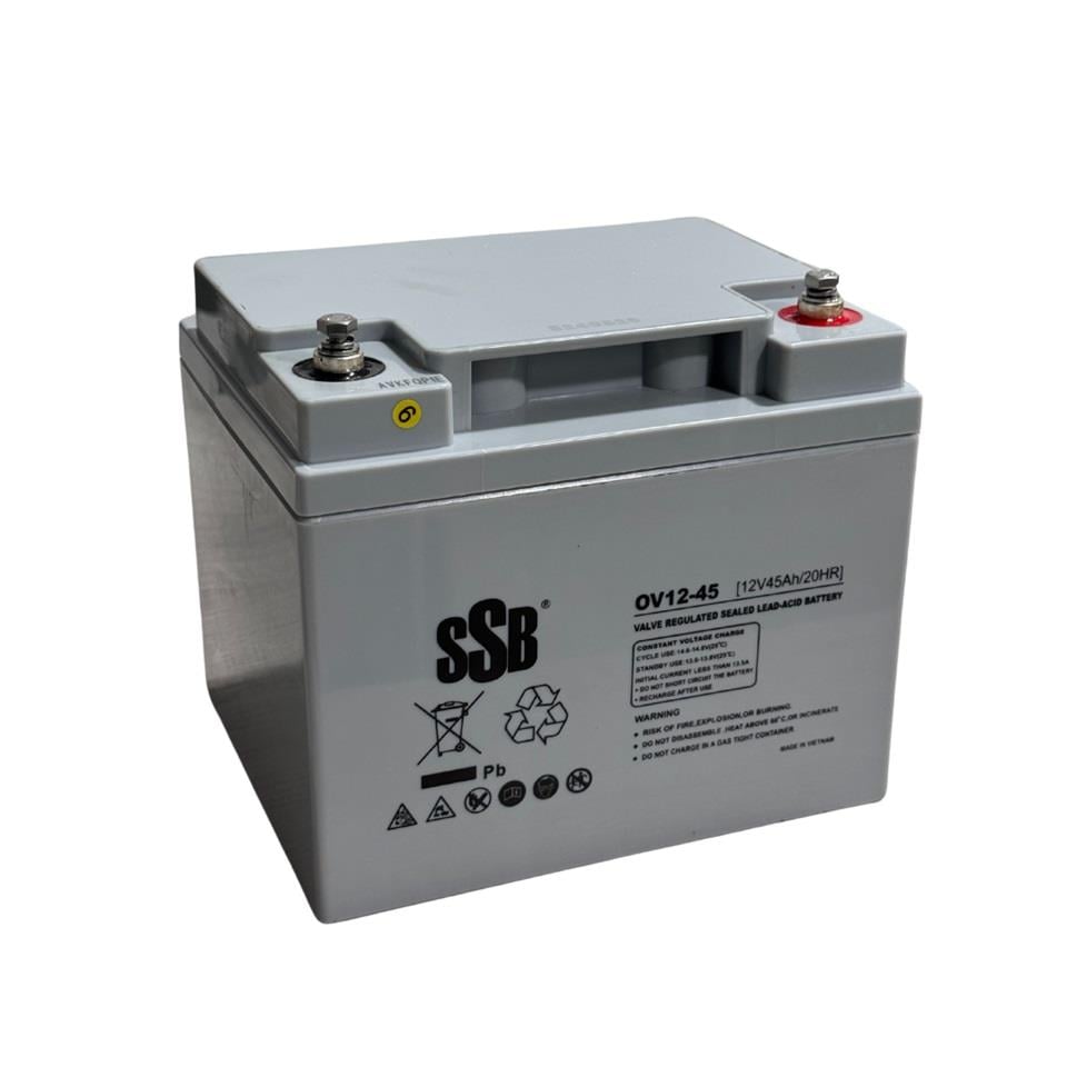 SSB 12V 45 AH ENGELLİ ARAÇ AKÜSÜ JEL (197*165*175) (14.6 KG) TSE'Lİ