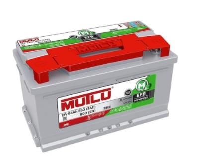 MUTLU 12V 84 AH AKÜ EFB 850 A (EN) (START-STOP) (315*175*190)
