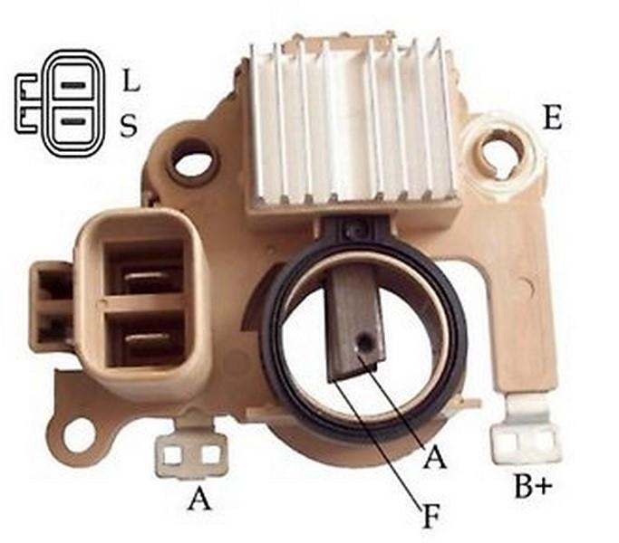 12V KÖMÜRLÜ KONJEKTÖR MITSUBISHI (2 FİŞ DİK SOKETLİ) (L S)