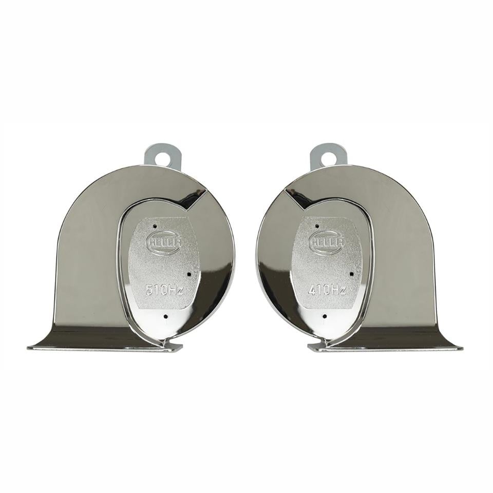 HELLA 12V DADAT KORNA 60W 112 dB 410/510 HZ (2 FİŞLİ) (KROM KAPLAMA) TAKIM TE30