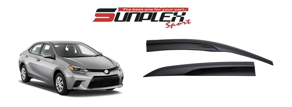 SUNPLEX CAM RÜZGARLIĞI MUGEN TOYOTA COROLLA 2013 > (4 AD)