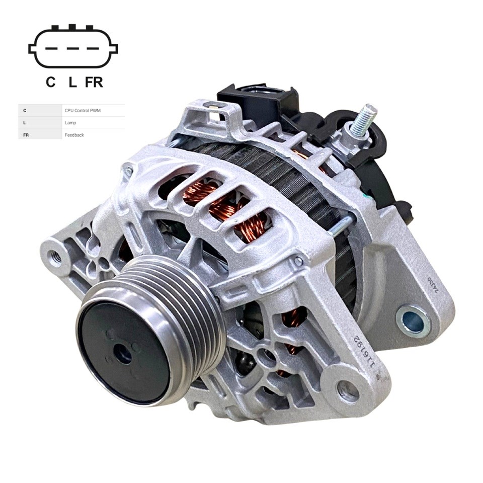 12V ALTERNATÖR DİNAMO MITSUBISHI TİPİ 90 A (C-L-FR) HYUNDAI I20/I30/I40/IX20-KIA CEED/RIO/VENGA