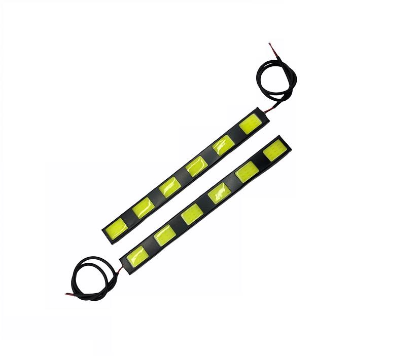 12V GÜNDÜZ SÜRÜŞ LEDİ ESNEK TİP 9 LEDLİ  (2 AD)