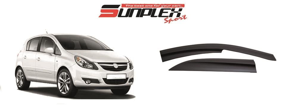 SUNPLEX CAM RÜZGARLIĞI MUGEN OPEL CORSA D (4 AD)