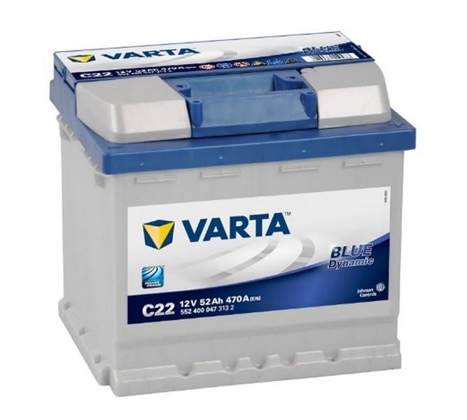 VARTA 12V 52 AH AKÜ BLUE DYNAMIC CCA 470 A (207*175*190)
