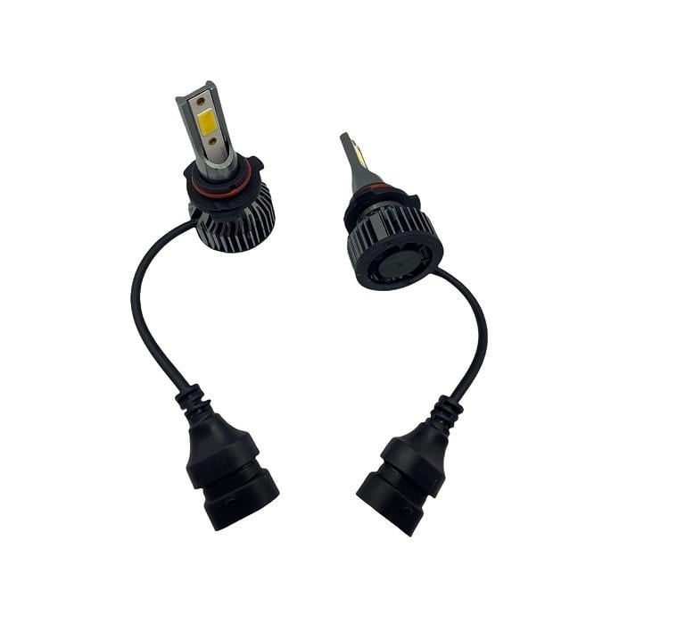 12V-24V HB4 9006 COB LED XENON FAR AMPUL SETİ 2000K 8000 LÜMEN (ALTIN SARI)