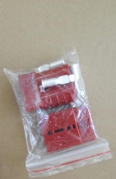 600V AKÜ SOKETİ 50A (KIRMIZI) (ÇAP:36 BOY:48 MM)