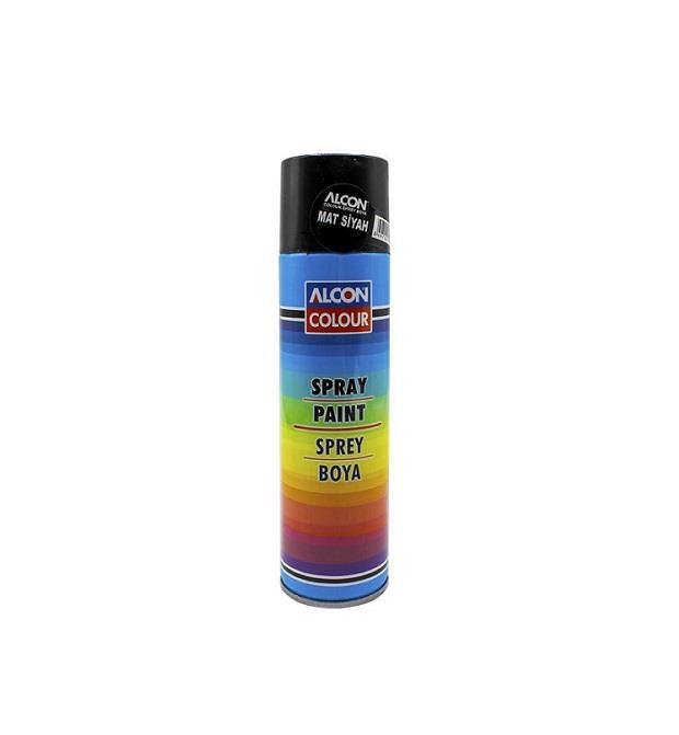ALCON SPREY BOYA MAT SİYAH 200 ML