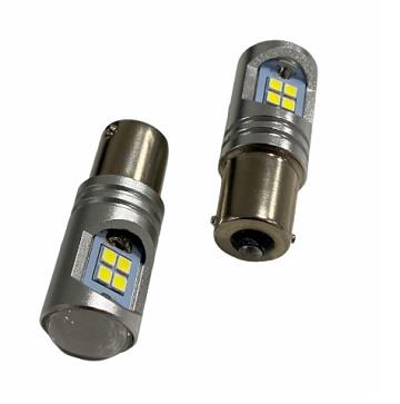 PHOTON 12V 93 AMPUL 12 LEDLİ BEYAZ (MERCEKLİ) CB (2 AD)