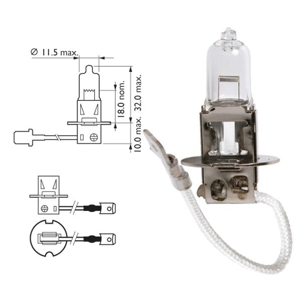 TRIFA 24V H3 AMPUL 70W GERMANY