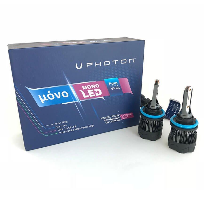 PHOTON 12V H11 DOB LED XENON FAR AMPUL SETİ 6000K 7000 LÜMEN