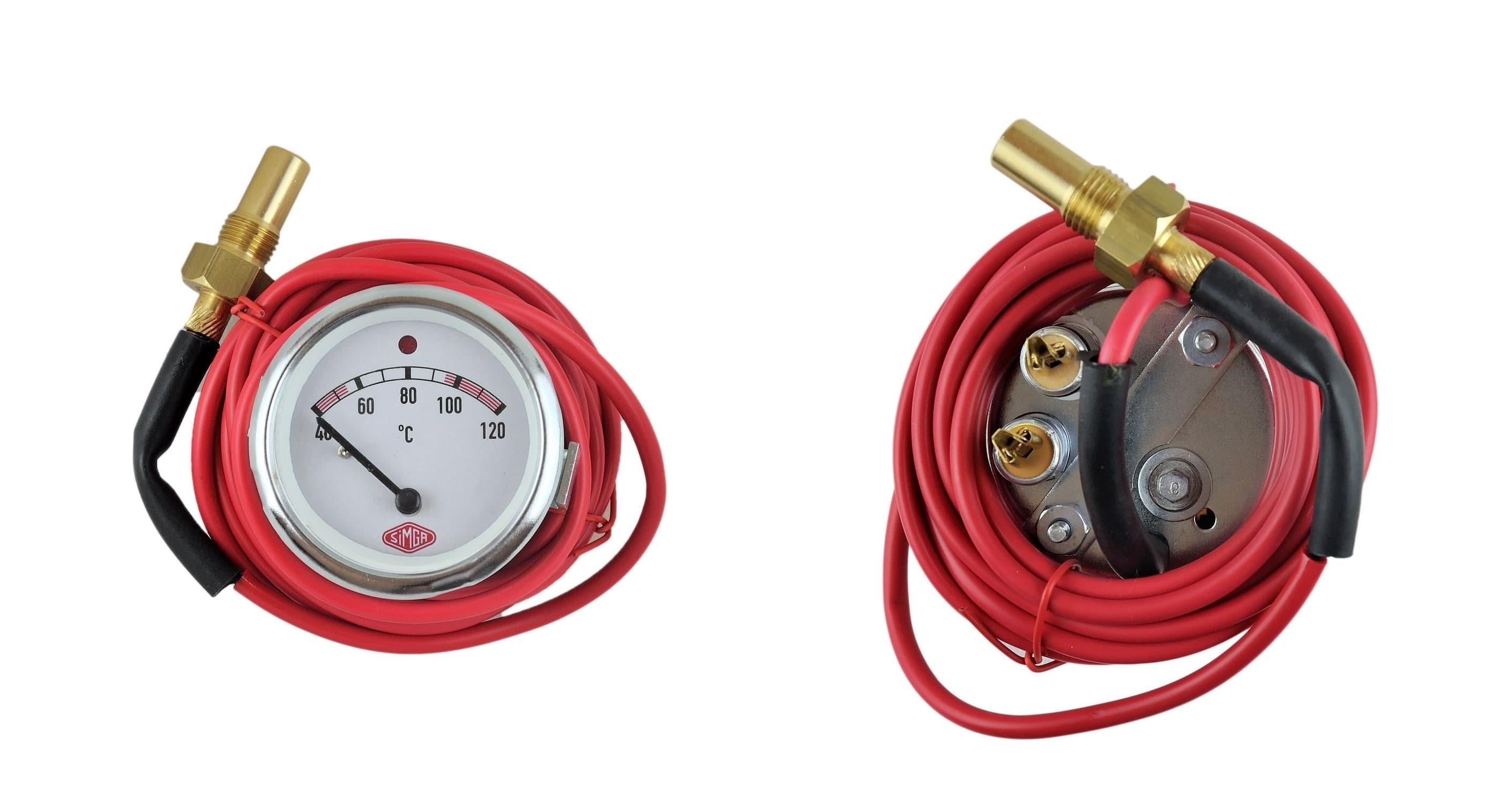 HARARET SAATİ CİVALI 3 MT (40°C-120°C) (İKAZLI) (63 MM)