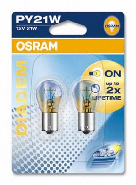 OSRAM 12V 93 AMPUL 21W (DİADEM KROM) (YAKIN TIRNAK) BAU15s (2 AD)