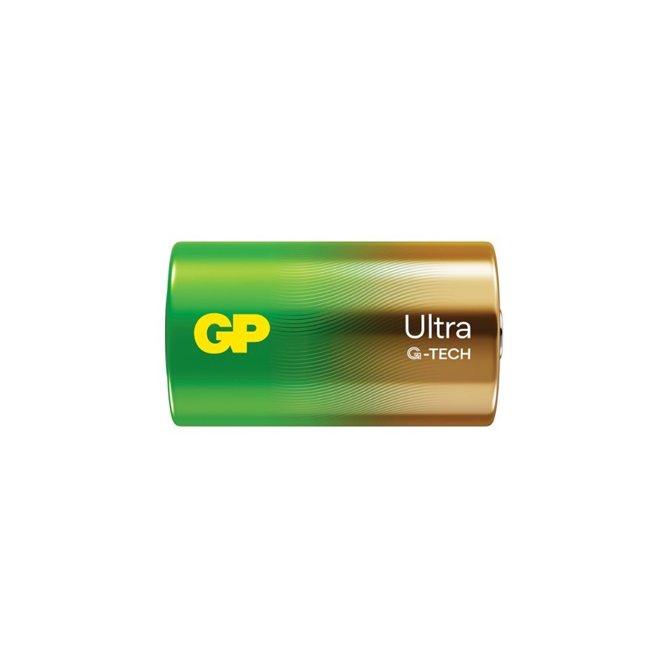 GP 1.5V ULTRA ALKALINE G-TECH PİL KALIN TİP (34.2*61.5 MM) 13AU-LR20-(D)