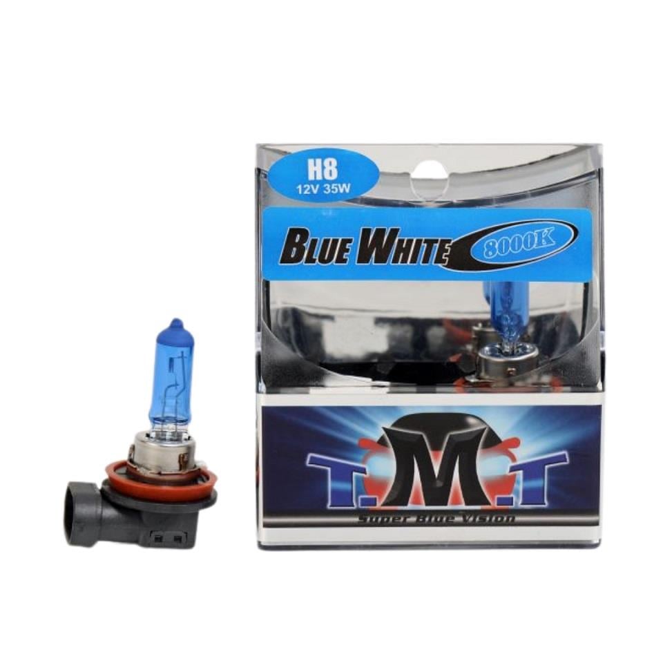 T.M.T 12V H8 AMPUL 35W 8000K BEYAZ IŞIK (KOREA) ( 2 AD)