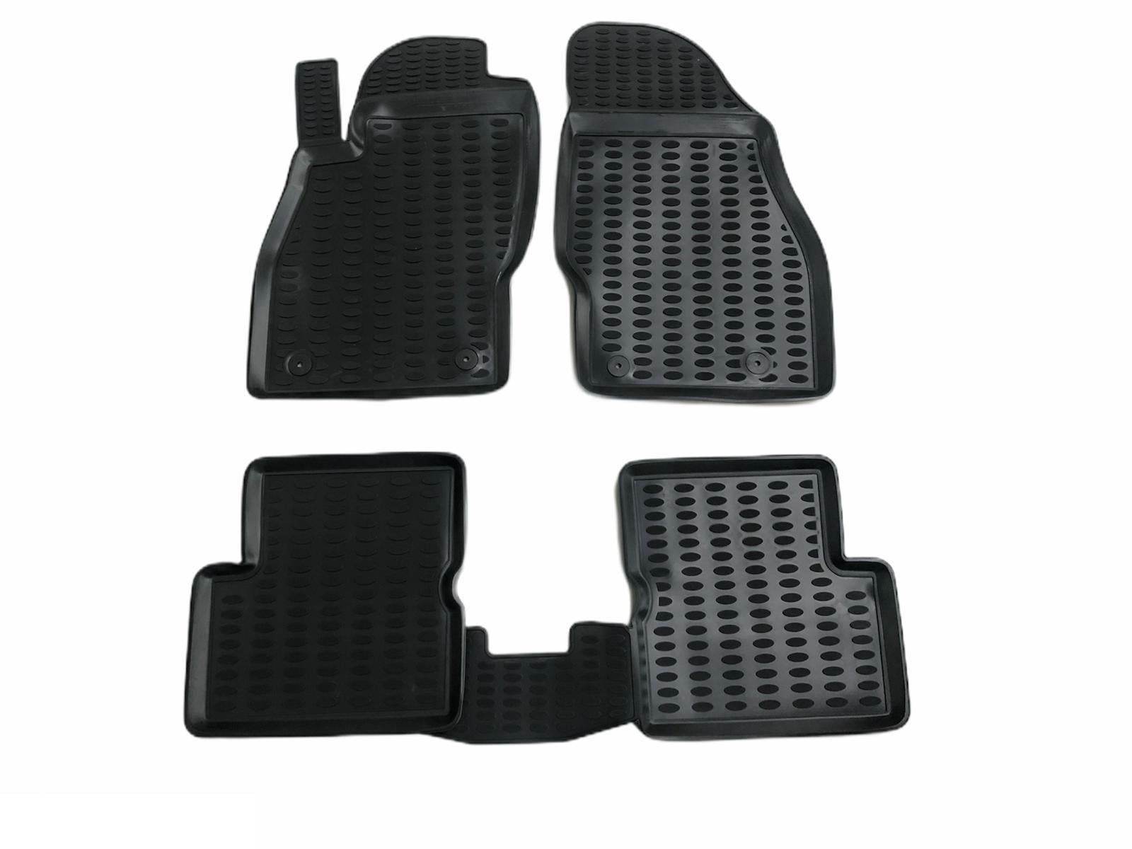 3D ARAÇ PASPASI (SİYAH) (4 PARÇA) OPEL CORSA D/E 2015 >