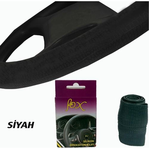 DİREKSİYON KILIFI SİLİKON SİYAH (SUNİ DERİ)