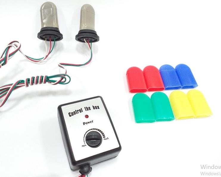 12V FAR İÇİ ÇAKAR AMPUL STROBE (AYARLI) U TİPİ (2 AD)