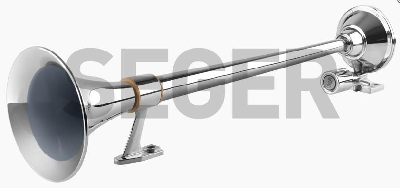 SEGER 24V HAVALI KORNA TEKLİ KROM (MARİN)