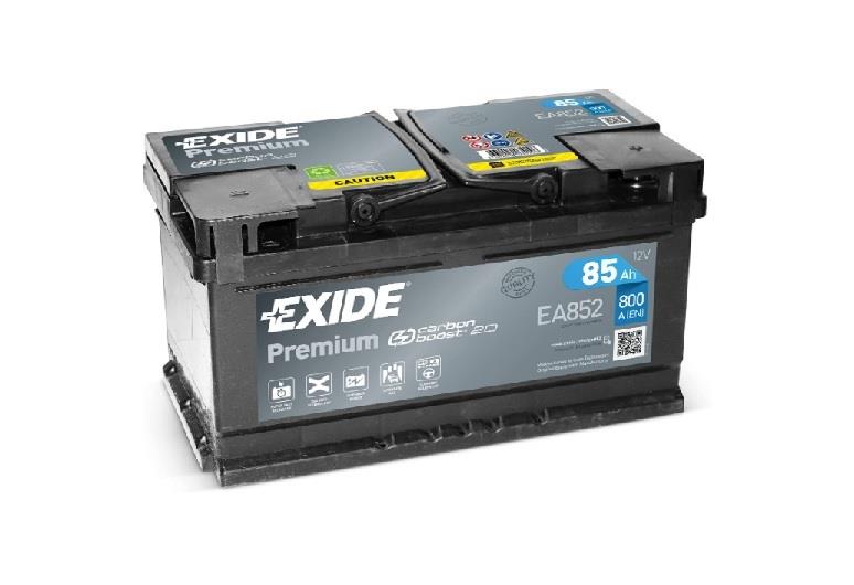 EXIDE 12V 85 AH AKÜ PREMIUM 800 A (EN) (315*175*175) (ALÇAK)