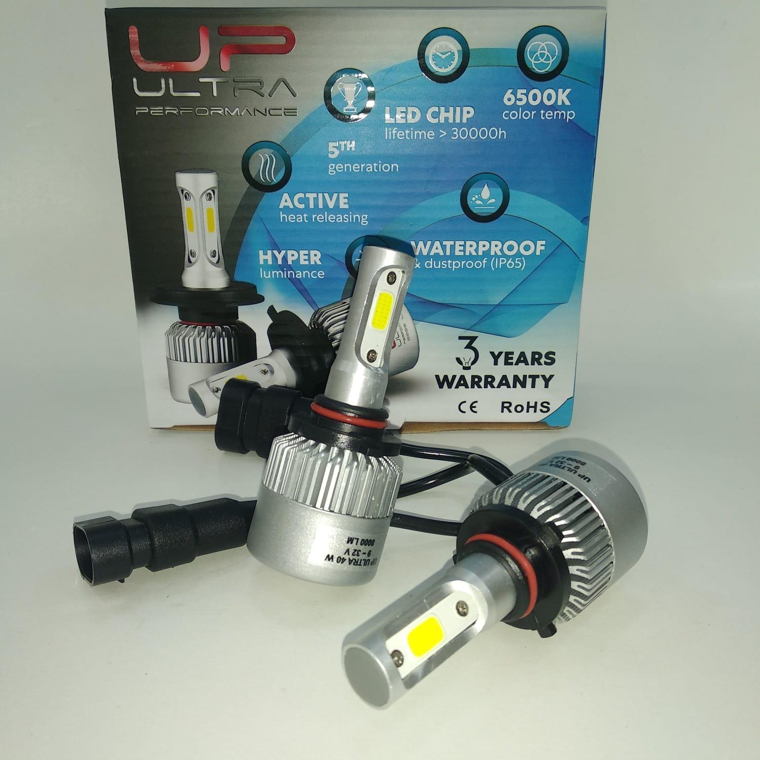 9-32V HB4 LED XENON FAR AMPUL SETİ 40W 6500K 8000 LÜMEN (COB LED)