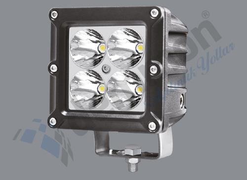 DEMMON 10V-80V OFF-ROAD ÇALIŞMA LAMBASI KARE (4 X 5W CREE LEDLİ) (82*75*80 MM)