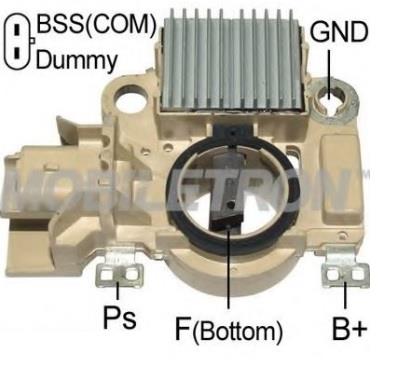 12V KÖMÜRLÜ KONJEKTÖR MITSUBISHI TİPİ (COM) CITROEN C3/C4/BERLINGO-PEUGEOT 207