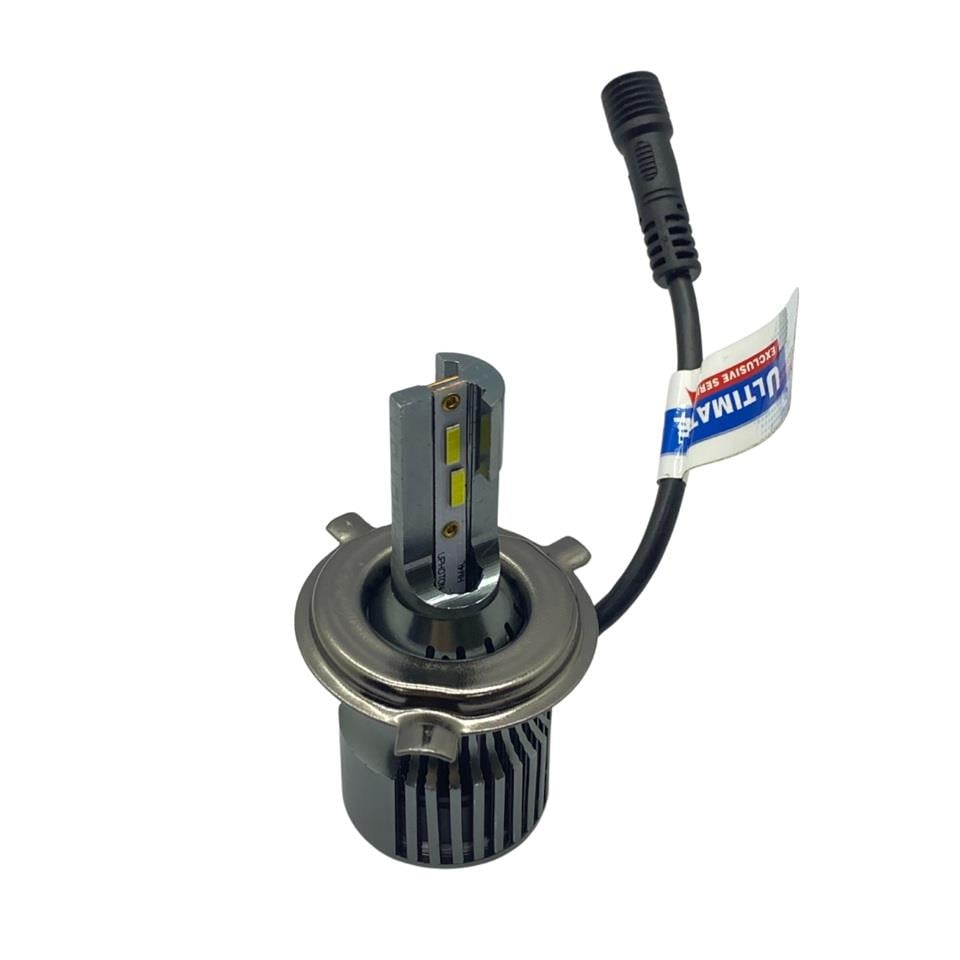 PHOTON 12V-24V H4 LED XENON FAR AMPUL SETİ 6500K 7000 LÜMEN CSP LED ULTIMATE (1 AD)