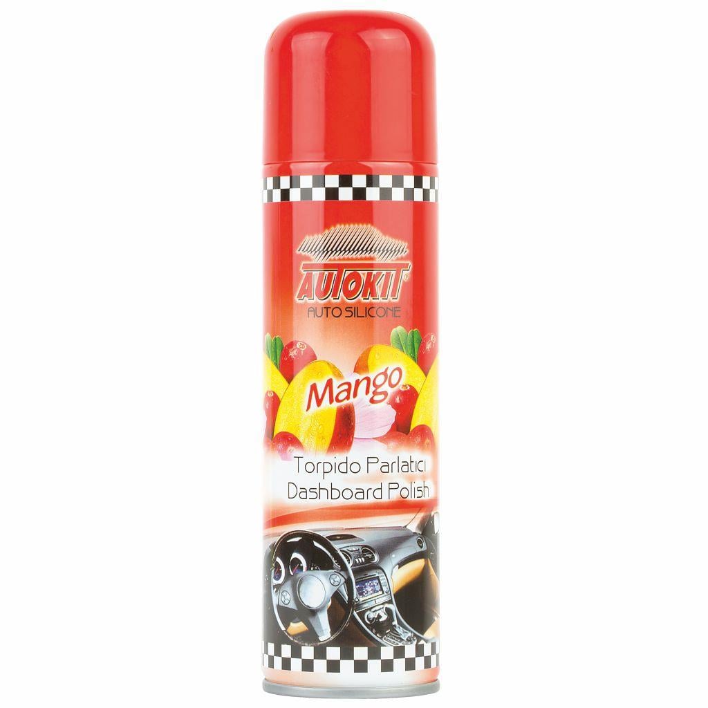 AUTOKIT TORPİDO PARLATICI (SPREY) (MANGO KOKULU) (220 ML)