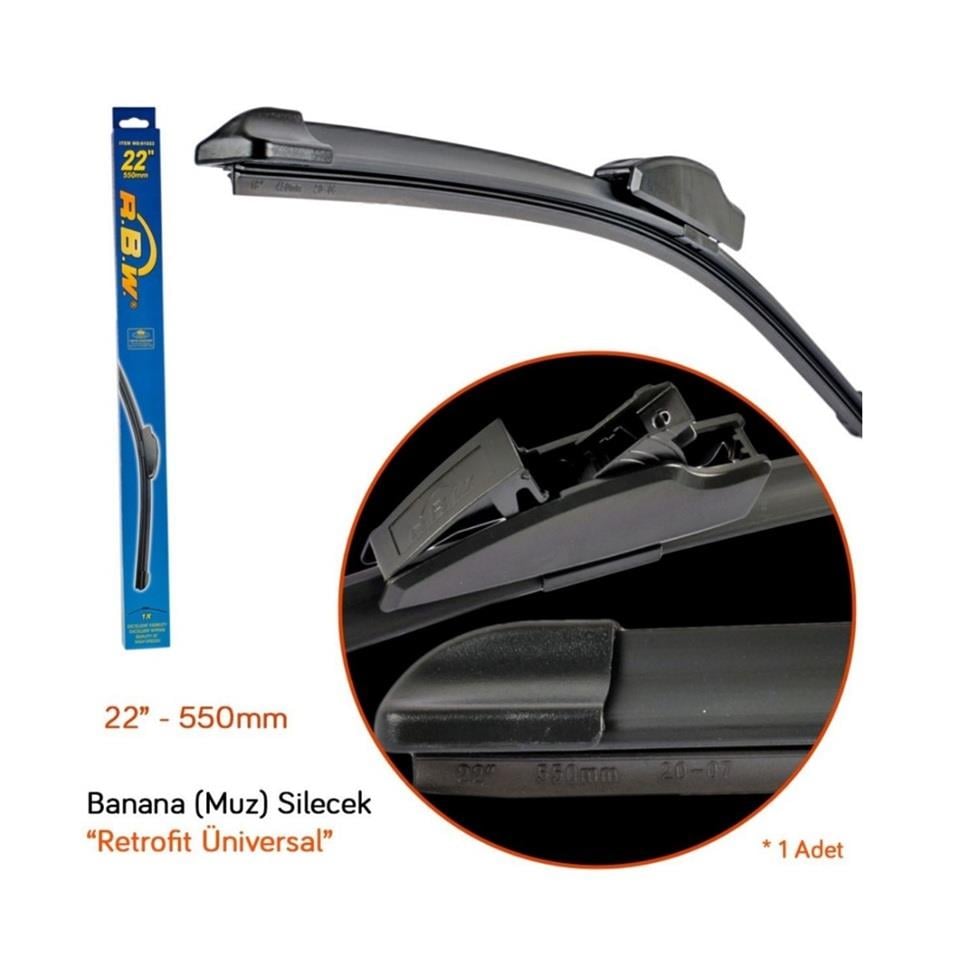 SİLECEK SÜPÜRGESİ 550 MM AEROTWIN