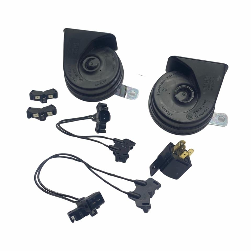 FIAMM 12V DADAT KORNA 405/500 HZ (2 FİŞLİ-DELPHI 1541-JPT SOKET) (TAKIM)